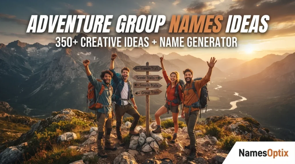 350+ Adventure Group Names Ideas + Name Generator
