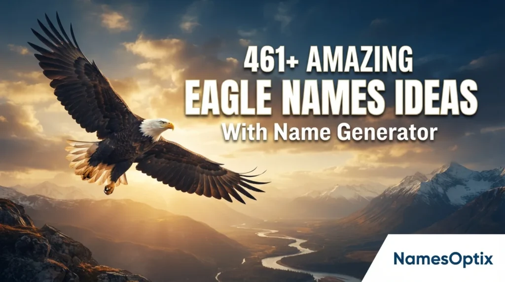 460+ Amazing Eagle Names Ideas With Name Generator