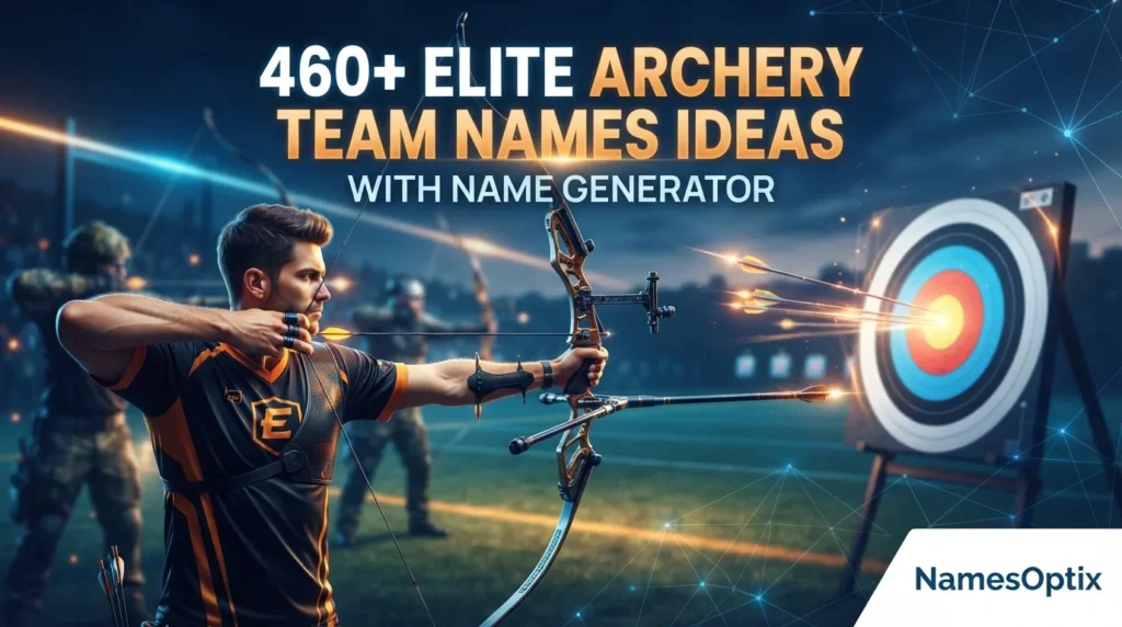 460+ Elite Archery Team Names Ideas With Name Generator