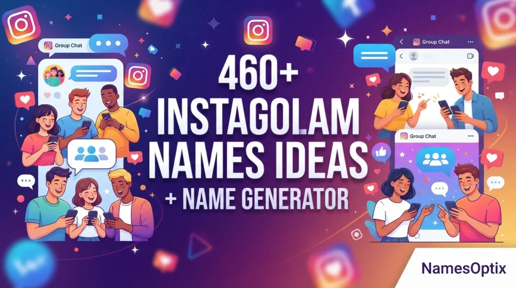 460+ Instagram Group Names Ideas + Name Generator