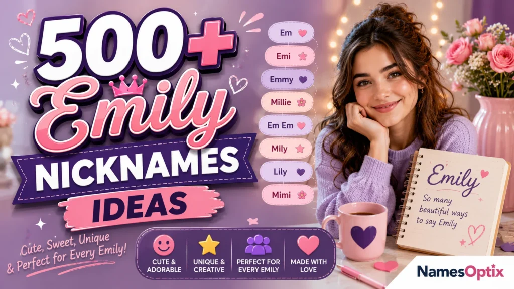 500+ Emily Nicknames Ideas