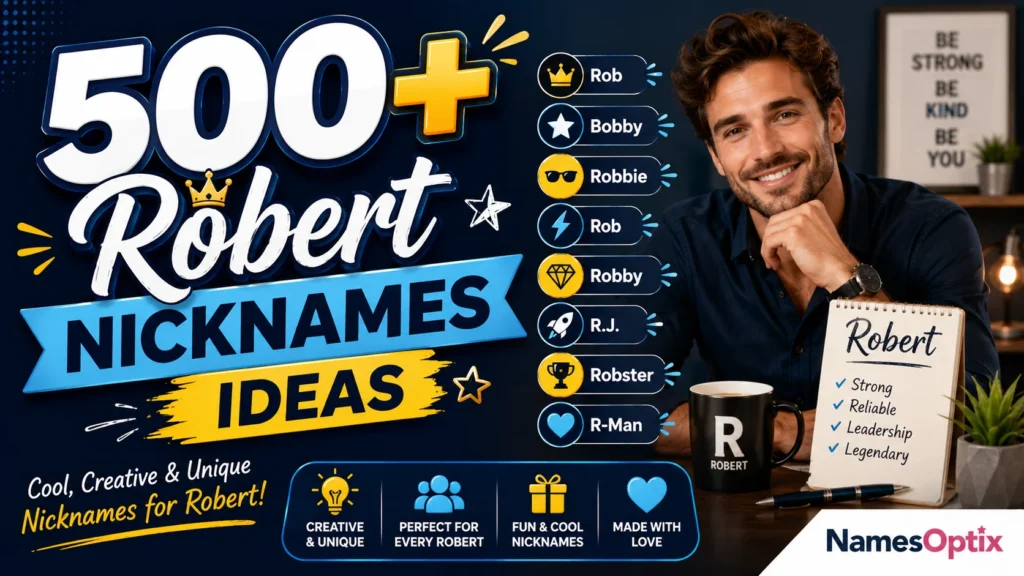 500+ Robert Nicknames Ideas