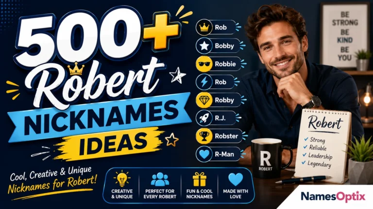500+ Robert Nicknames Ideas