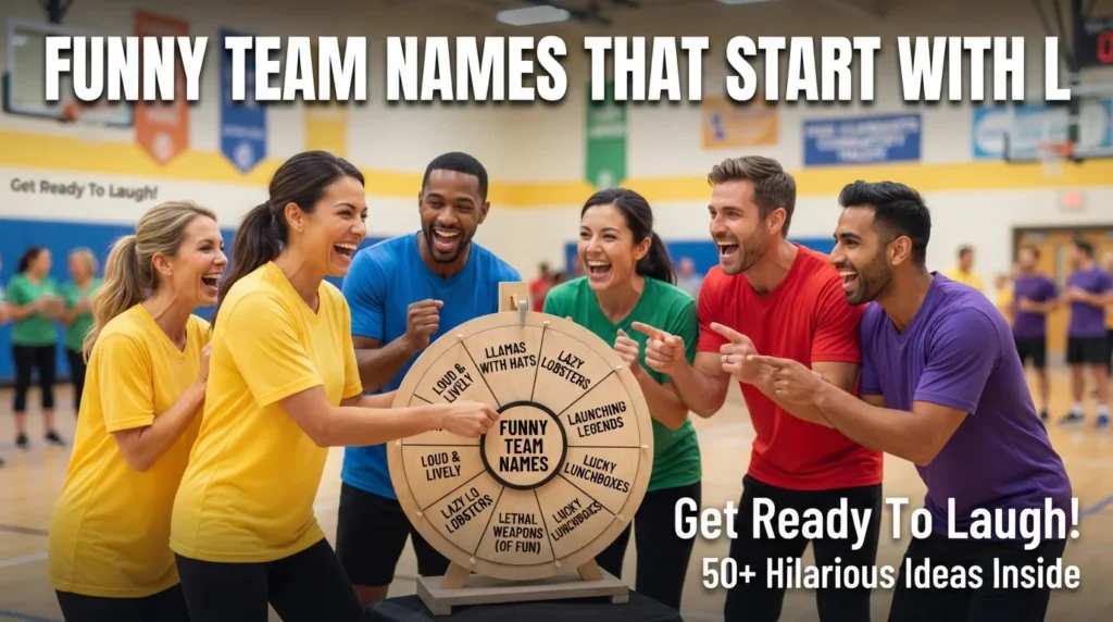 Funny Team Names That Start With L
