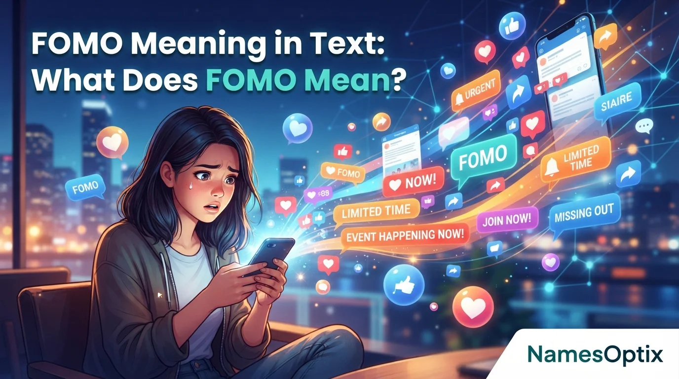 FOMO Meaning in Text: What Does FOMO Mean?